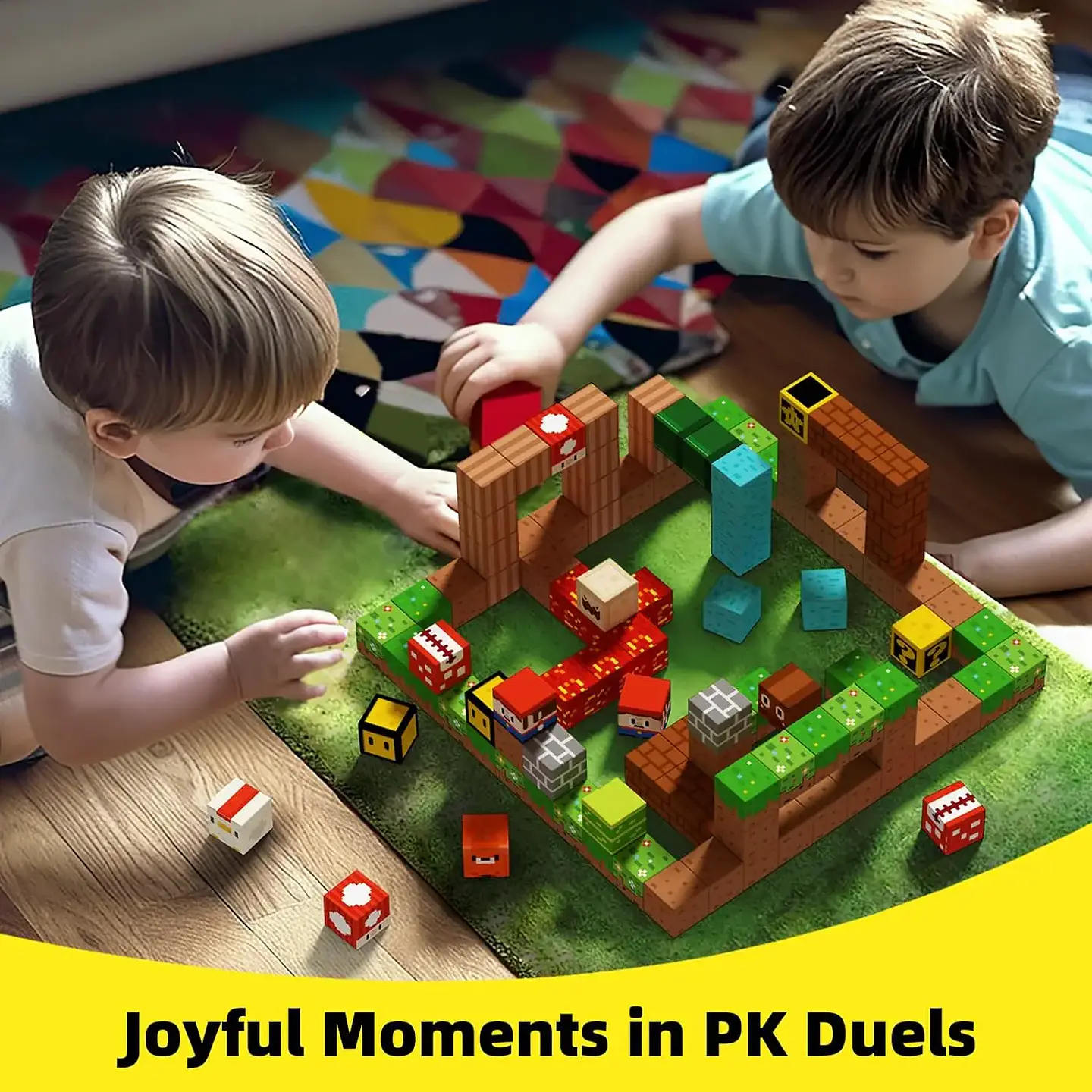 Magnetic Building Blocks – Mine World Bricks 5