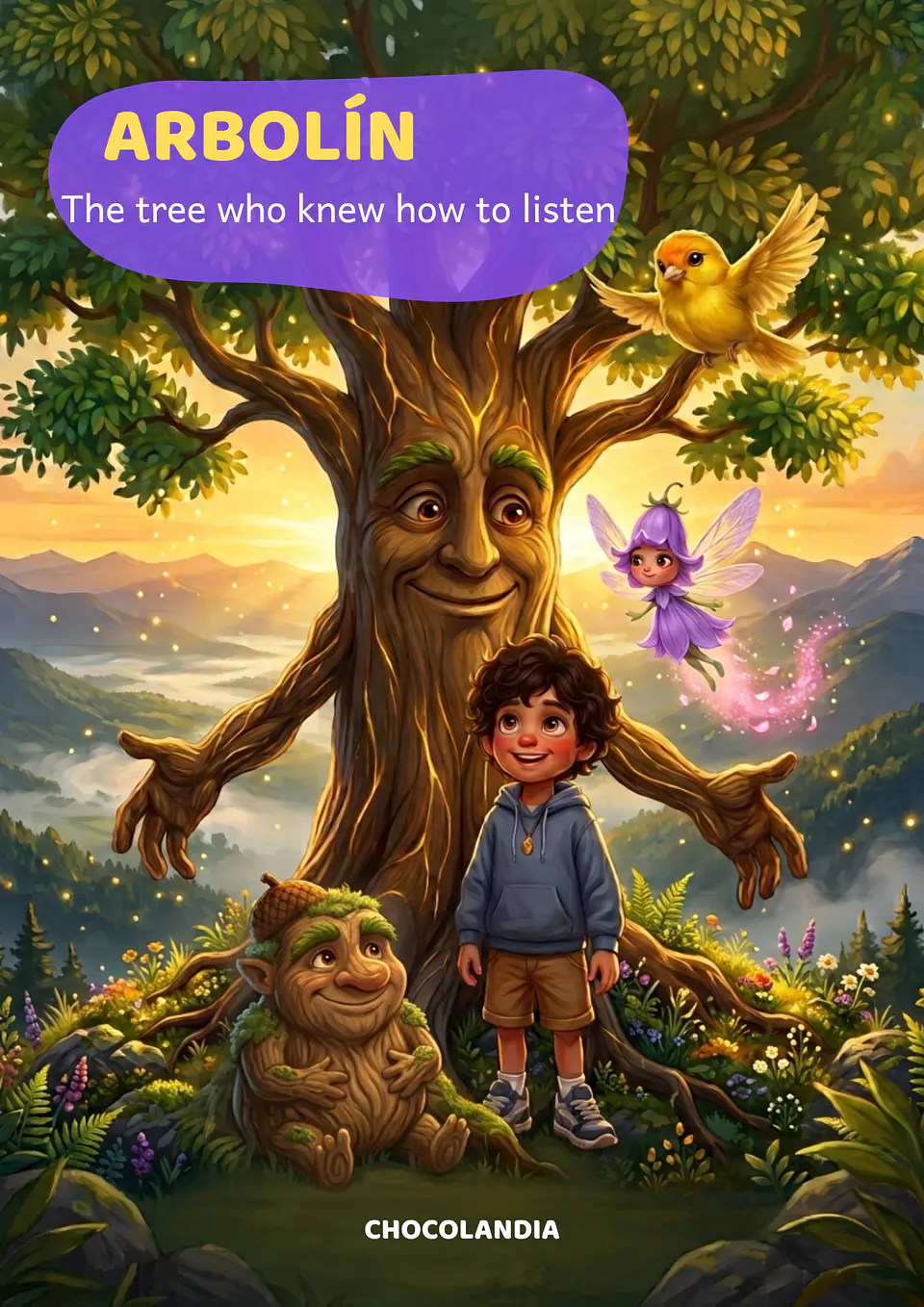 ARBOLÍN: The tree who knew how to listen-English Edition Ebook  1