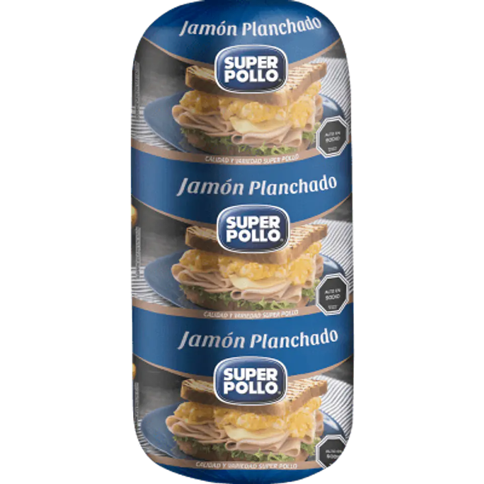 Jamon Planchado Súper Pollo 1
