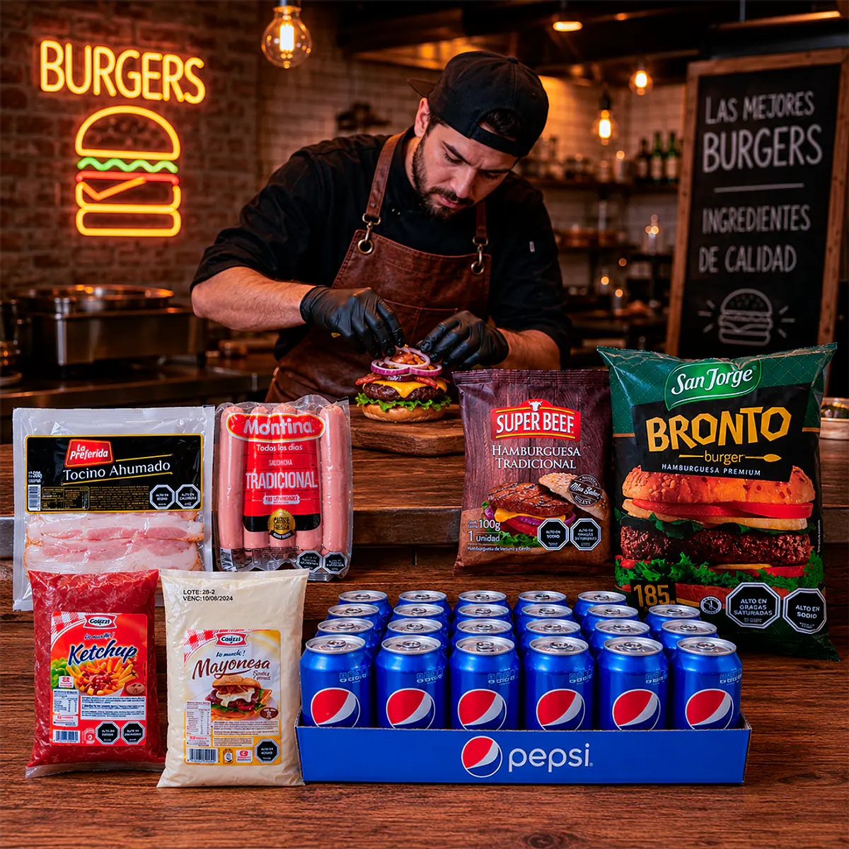PRODUCTOS<div>BURGER</div>