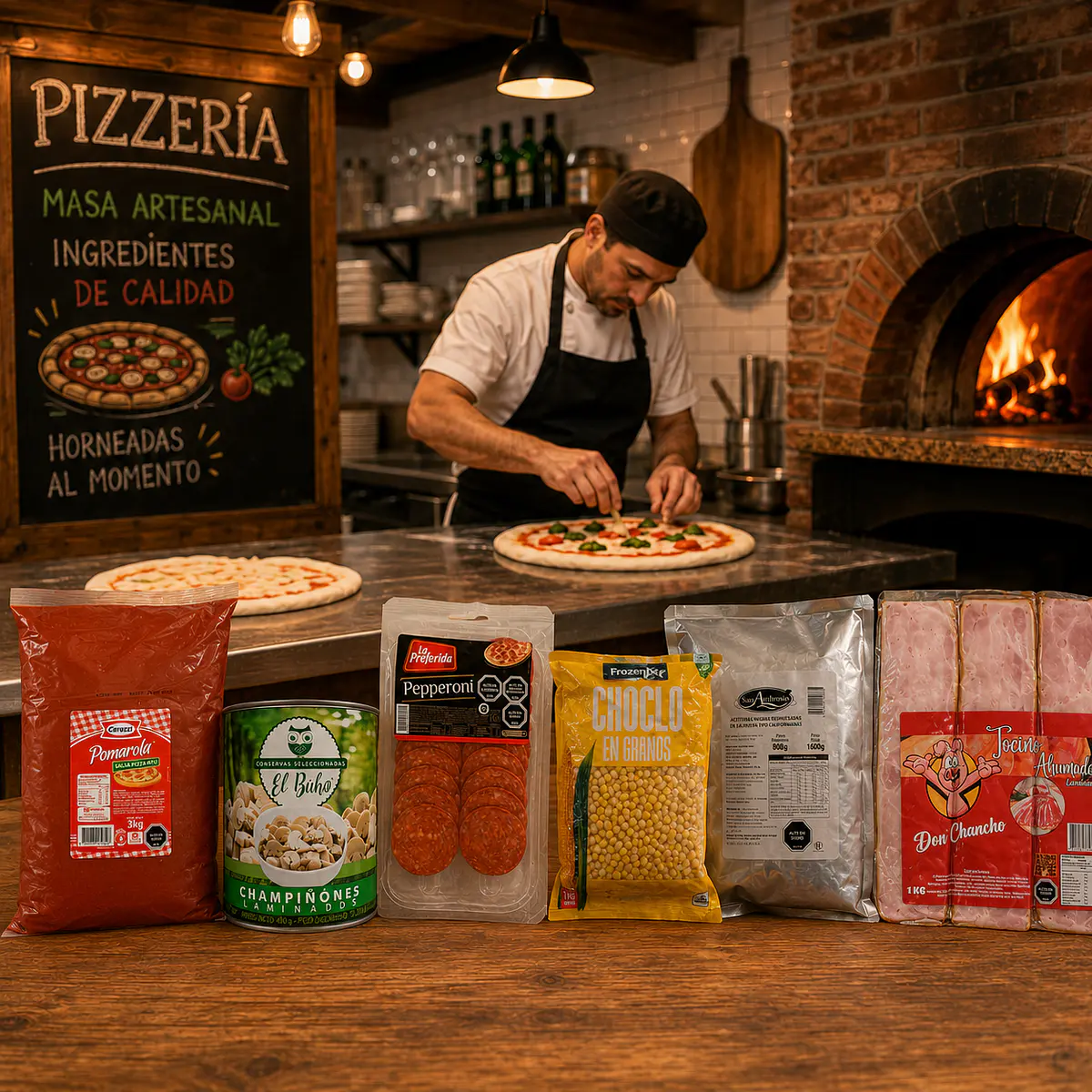 PRODUCTOS PIZZERIA