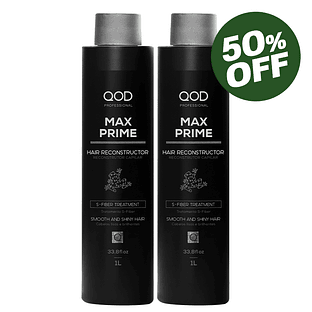 Special Offer: 2 units of Max Prime S-Fiber Hair Treatment 1000ml (50%off in 2nd bottle)