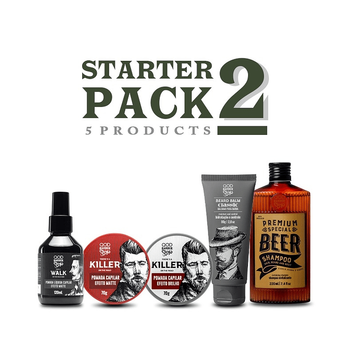 Starter Pack 2 - Free Shipping - QOD Barber Shop 1