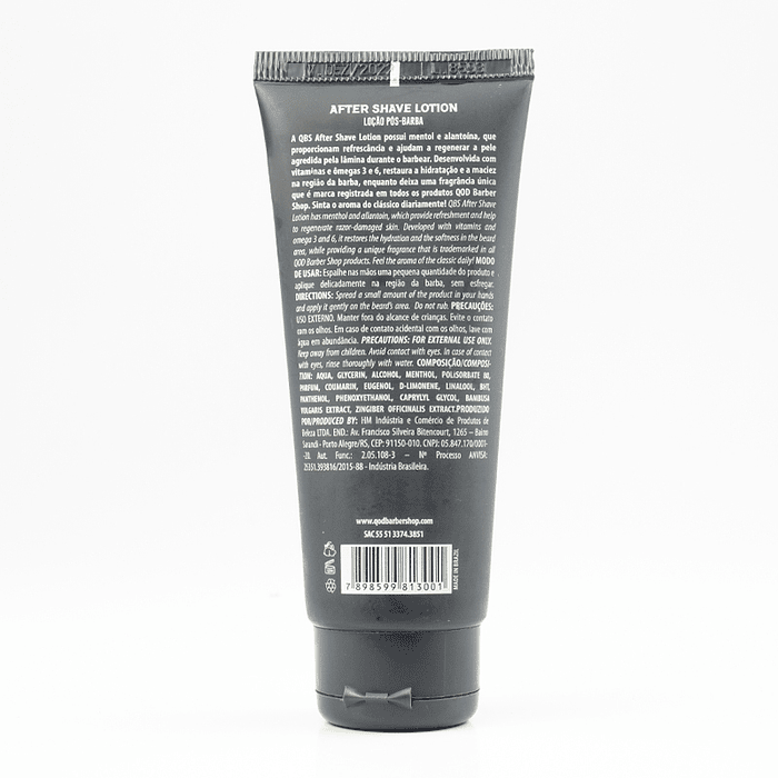 After Shave Lotion 80g - Refreshment & Healing - QOD Barber Shop 2