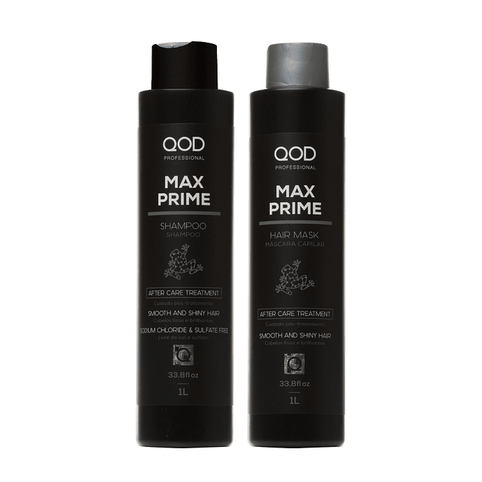 Kit Max Prime Shampoo + Mask 1000ml - QOD Pro 1