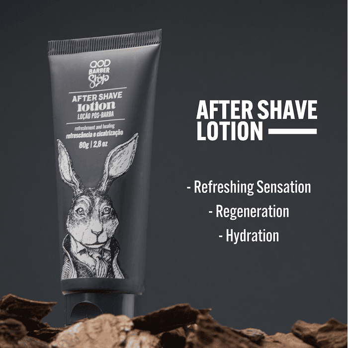After Shave Lotion 80g - Refreshment & Healing - QOD Barber Shop 3