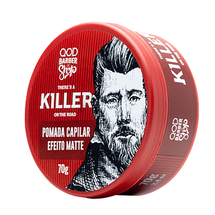 Killer Hair Pomade 70g - Strong Hold - Matte Effect - QOD Barber Shop