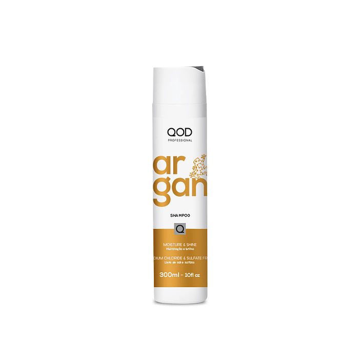 Argan Shampoo 300ml - Shine and Softness - QOD Pro 1
