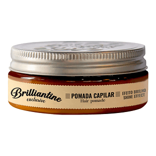 Brilliantine Hair Pomade - Shine Effect - 130g - QOD Barber Shop