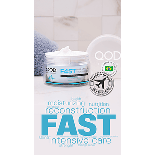 Fast Hair Mask 210g - Regenerates damaged hair - QOD Pro