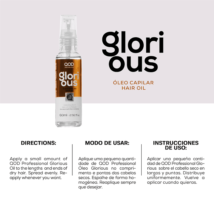 Glorious Oil 60ml - QOD Pro 3