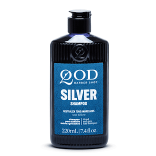 Silver Boost Shampoo 220ml - For Gray Hair - QOD Barber Shop