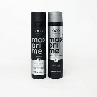 Kit Max Prime Shampoo + Mask 300ml - QOD Pro