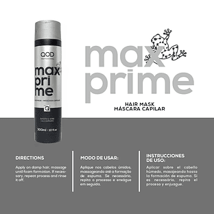 Max Prime After Treatment Mask 300ml - QOD Pro