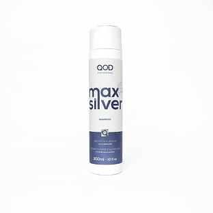 Kit Max Silver Shampoo + Conditioner 300ml - QOD Pro
