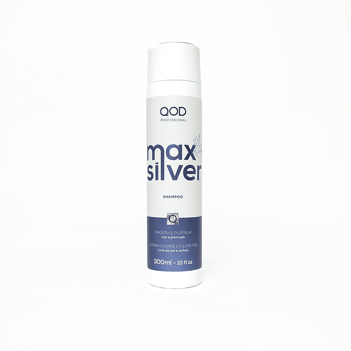 Combo Max Silver Shampoo + Conditioner 300ml - QOD PRO 4