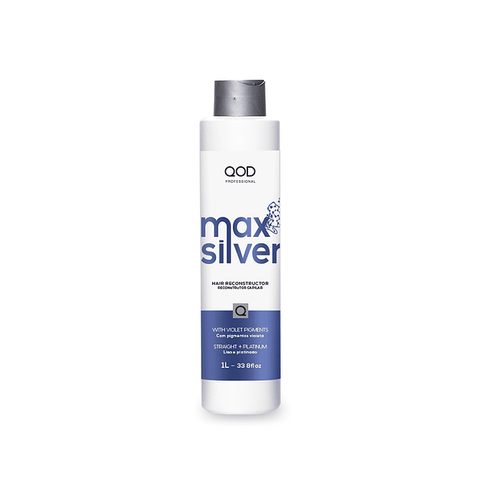 Combo Max Silver Shampoo + Conditioner 300ml - QOD PRO 2