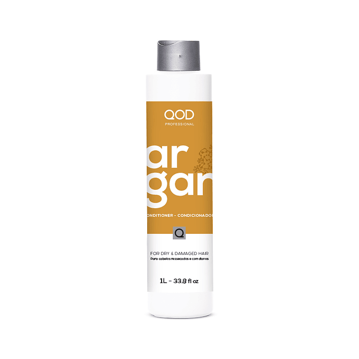 Kit Argan Professional Shampoo + Conditioner 1000ml - QOD Pro 3