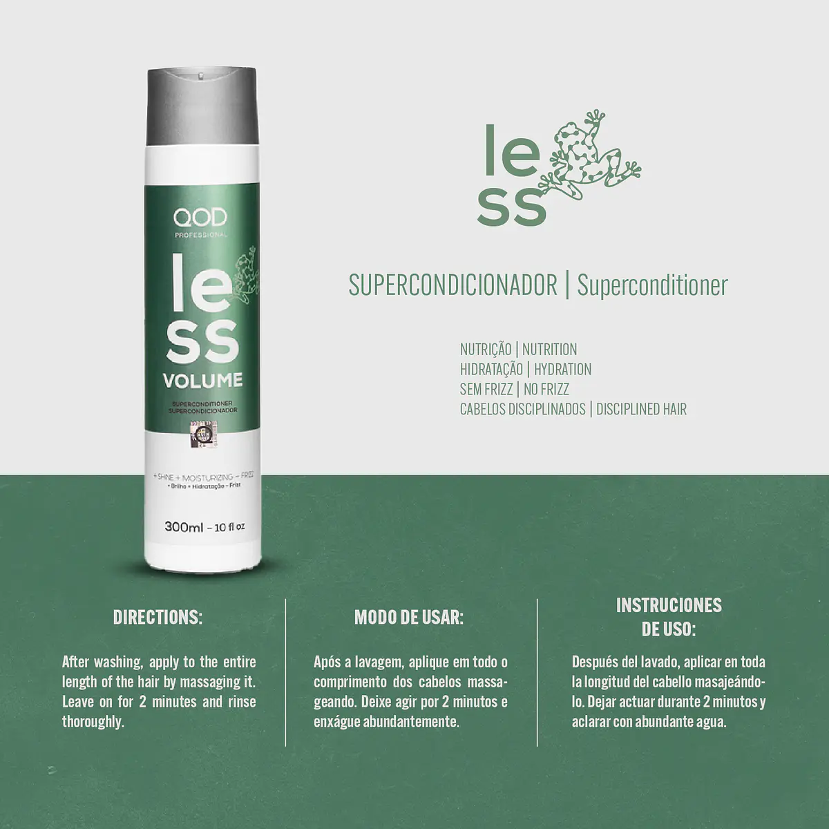 Less Volume Professional Super Conditioner 300ml - discip...