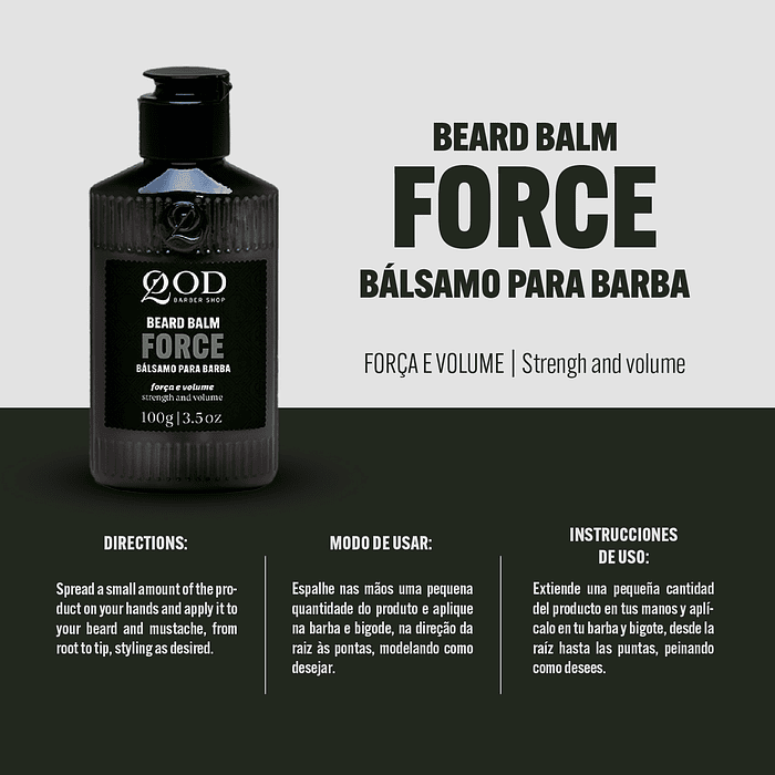 Beard Balm Force 100g - QOD Barber Shop 2