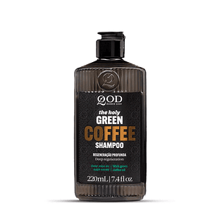 Green Coffee Shampoo 220ML - Qod Barber Shop