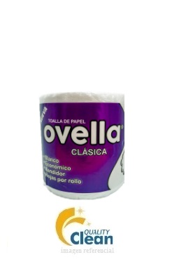 Toalla Papel Gigante Doble Hoja 100m x 1 Unidad Ovella