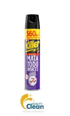 insecticida killer mata todo insecto 560cc