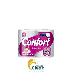 papel higienico confort x4 dh 50m