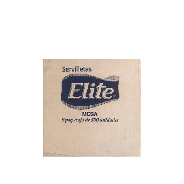 papel servilleta elite mesa 500un - CAJA 9 pqts
