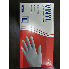 guante vinilo virutex s/polvo talla S - caja 100un
