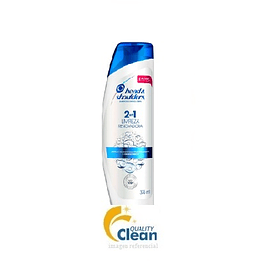 shampoo h&s 2en1 limpieza renovada 375ml