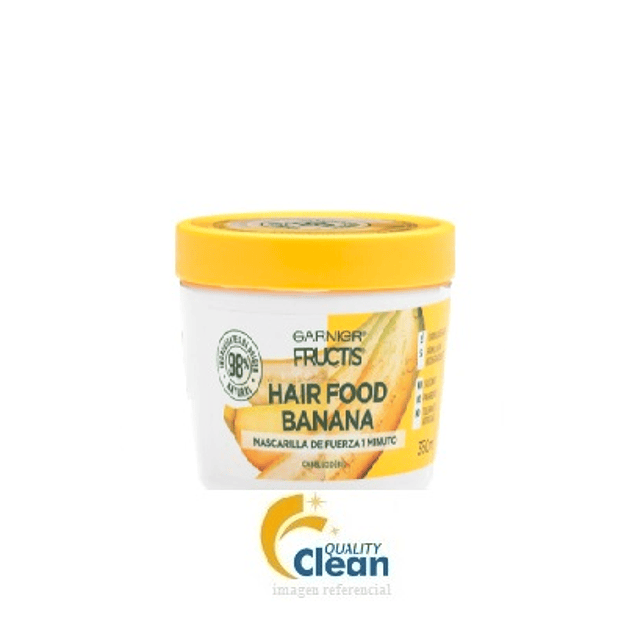 crema tratamiento pelo garnier fructis hair food banana 350ml