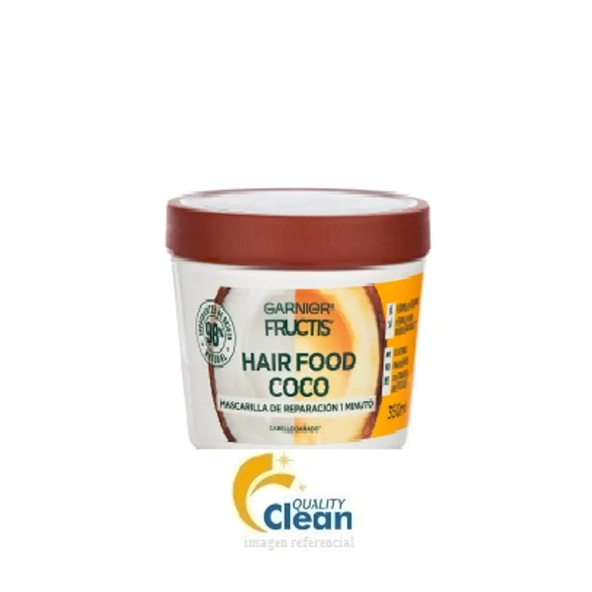 Fructis Hair Food Coconut Crema Tratamiento 350 ml