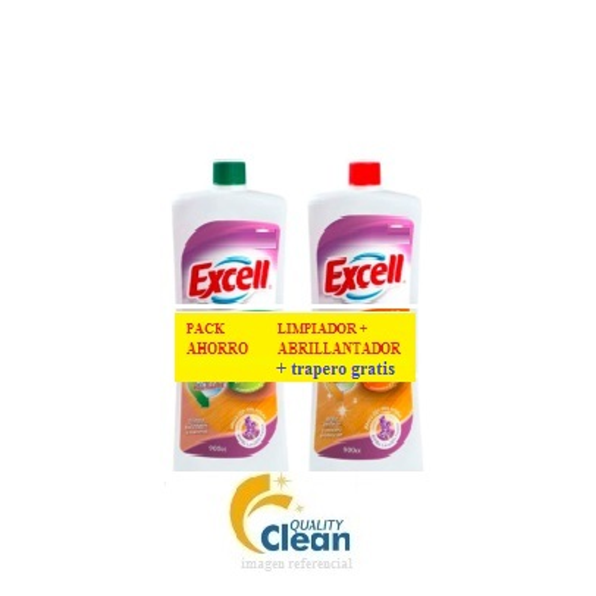 Elliott - Mopa De Microfibras Con Mango Extensible, Color Blanco