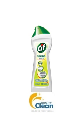 limpiador superficies cif crema limon 500ml