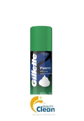 Gillette Foamy Espuma Afeitar Mentol 175 gr