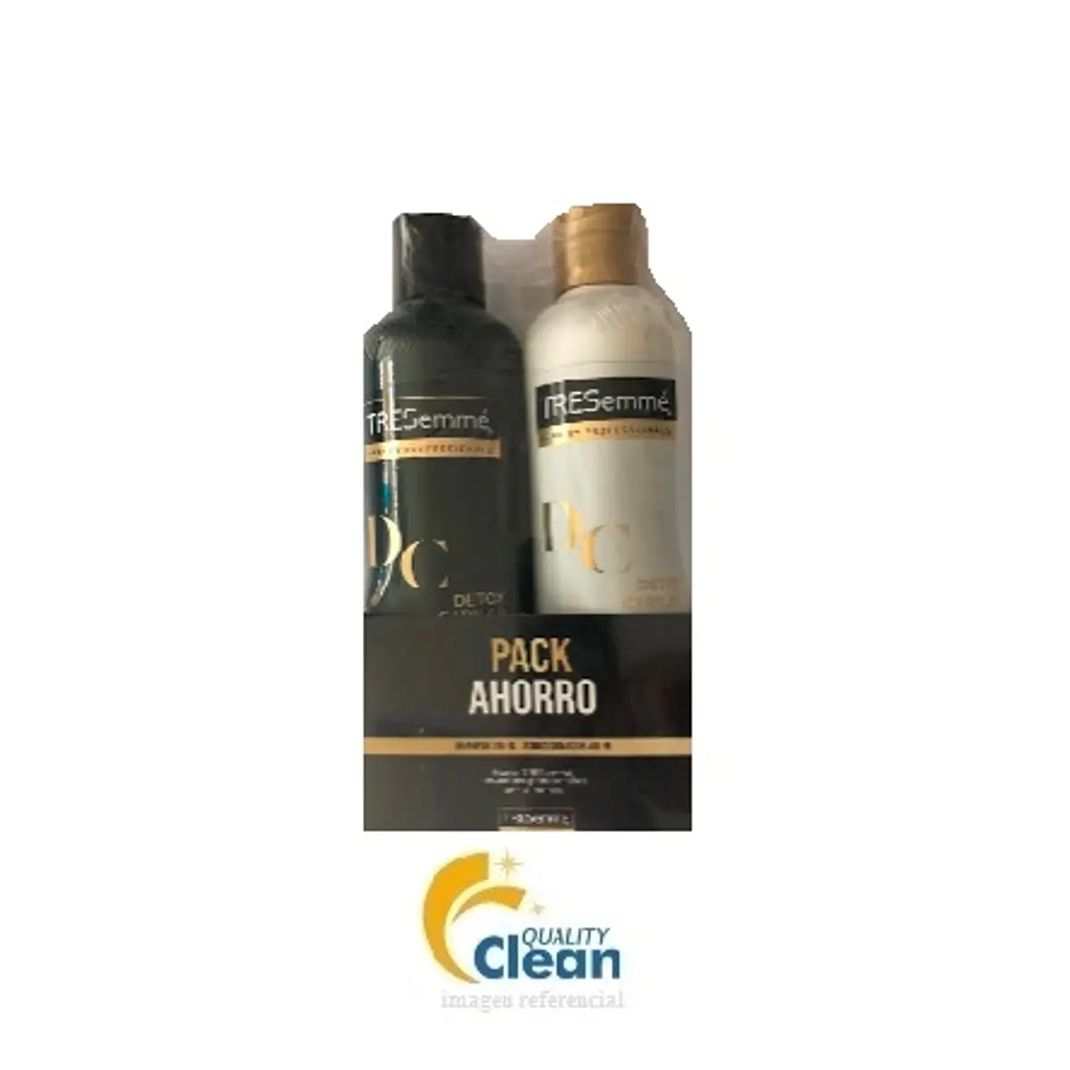 pack shampoo/acond. tresemme 400ml