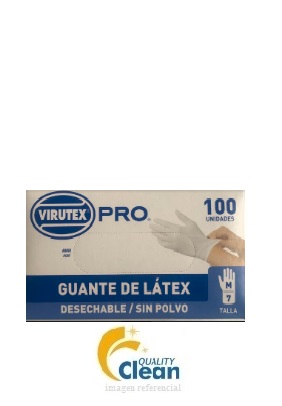 Guantes de Látex Desechables Blancos – Modelo Sensitive 100 Uni
