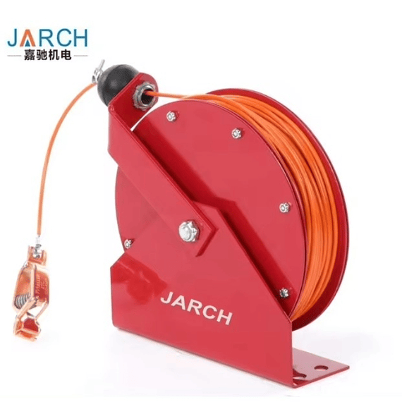 CARRETE ANTIESTATICA / CABLE A TIERRA 15 mts - JARCH