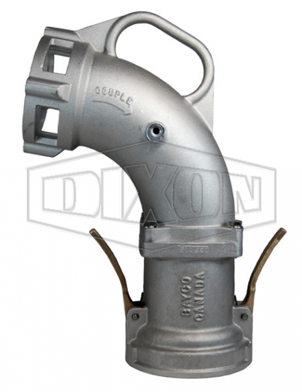 CODO DESCARGA 4" MACHO DIXON (COPEC-GASOLINA)