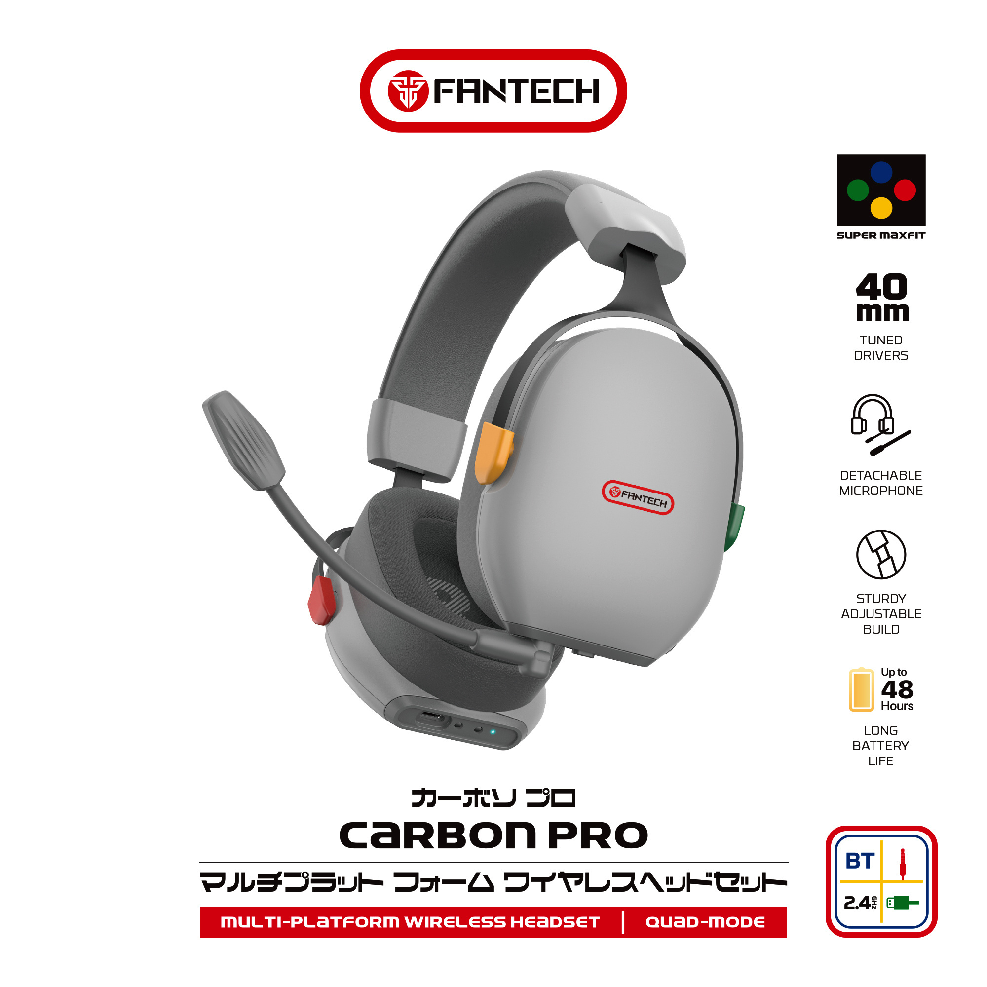 Audífonos Fantech CARBON PRO WHG06  1