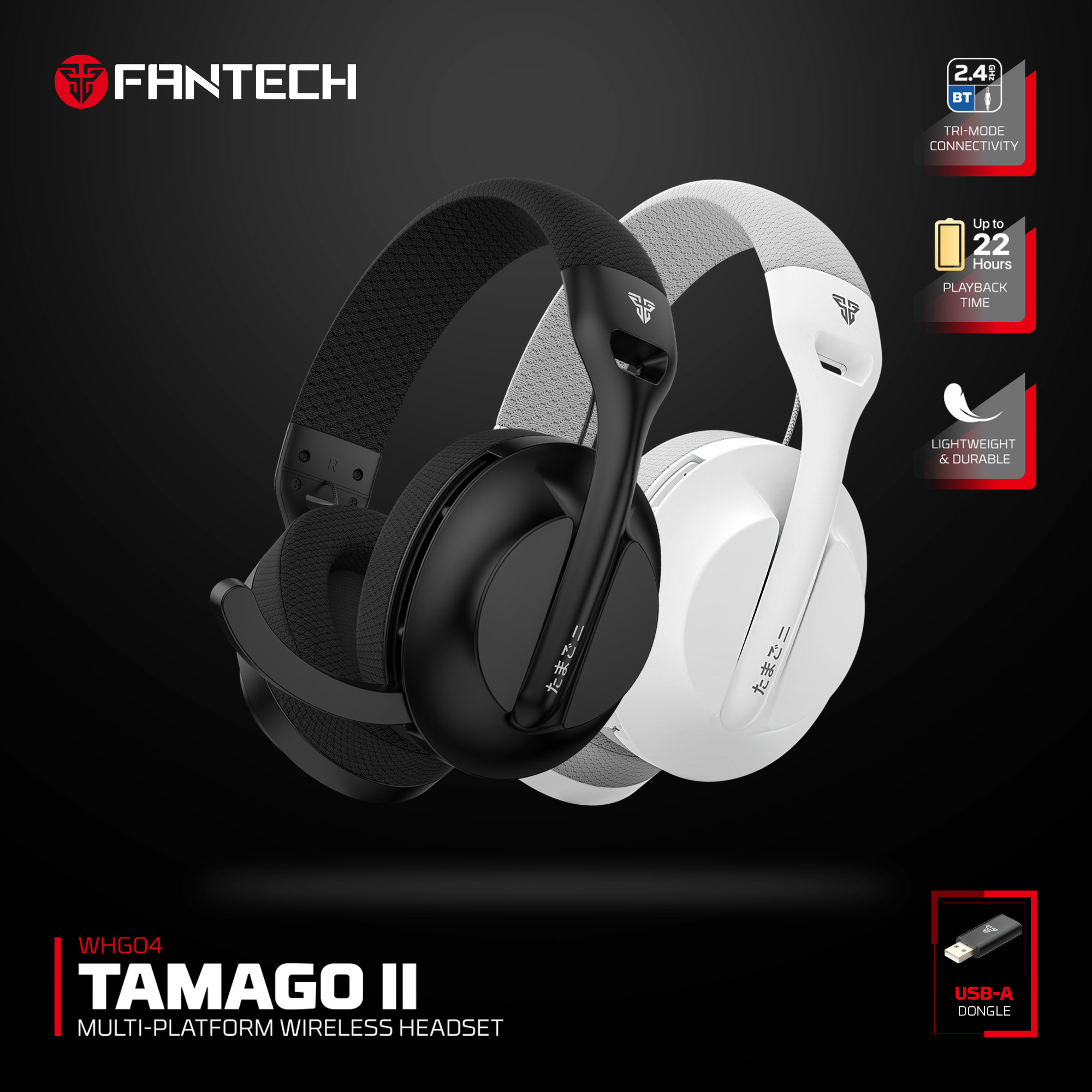 Audífonos Fantech TAMAGO II WHG04 1