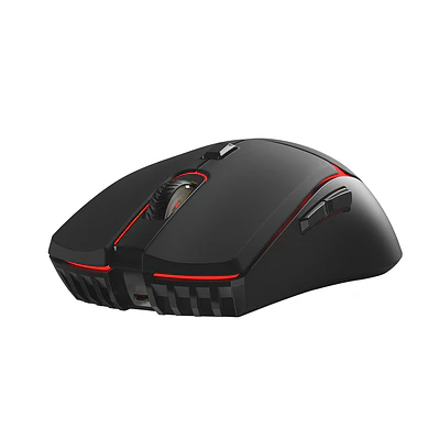 WGC3 CRYPTO Black Gaming Mouse Inalámbrico 10.000 DPI