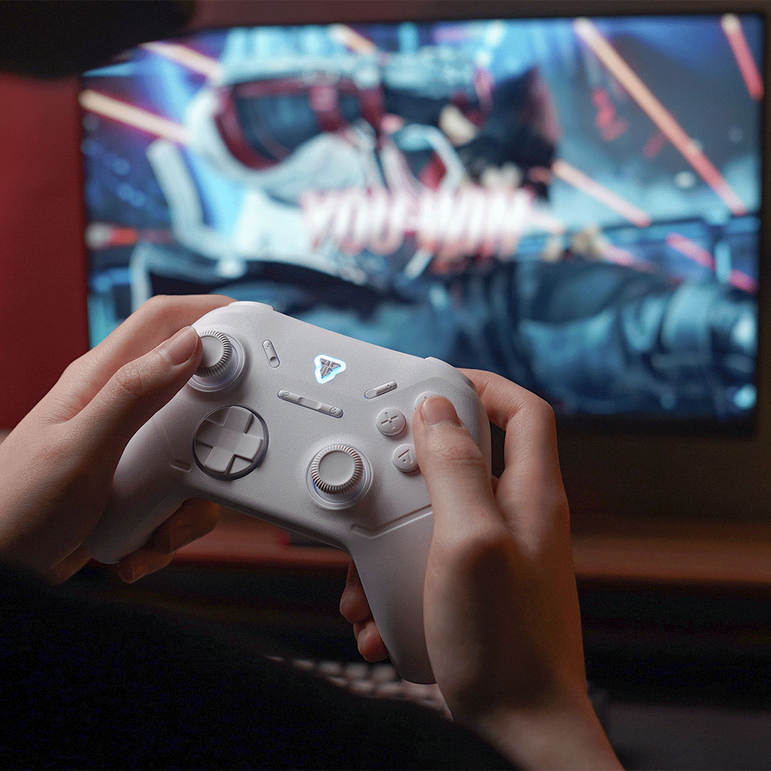 WPG13s SHOOTER III White Control Inalámbrico Multiplataforma PC Switch Mobile Playstation 10
