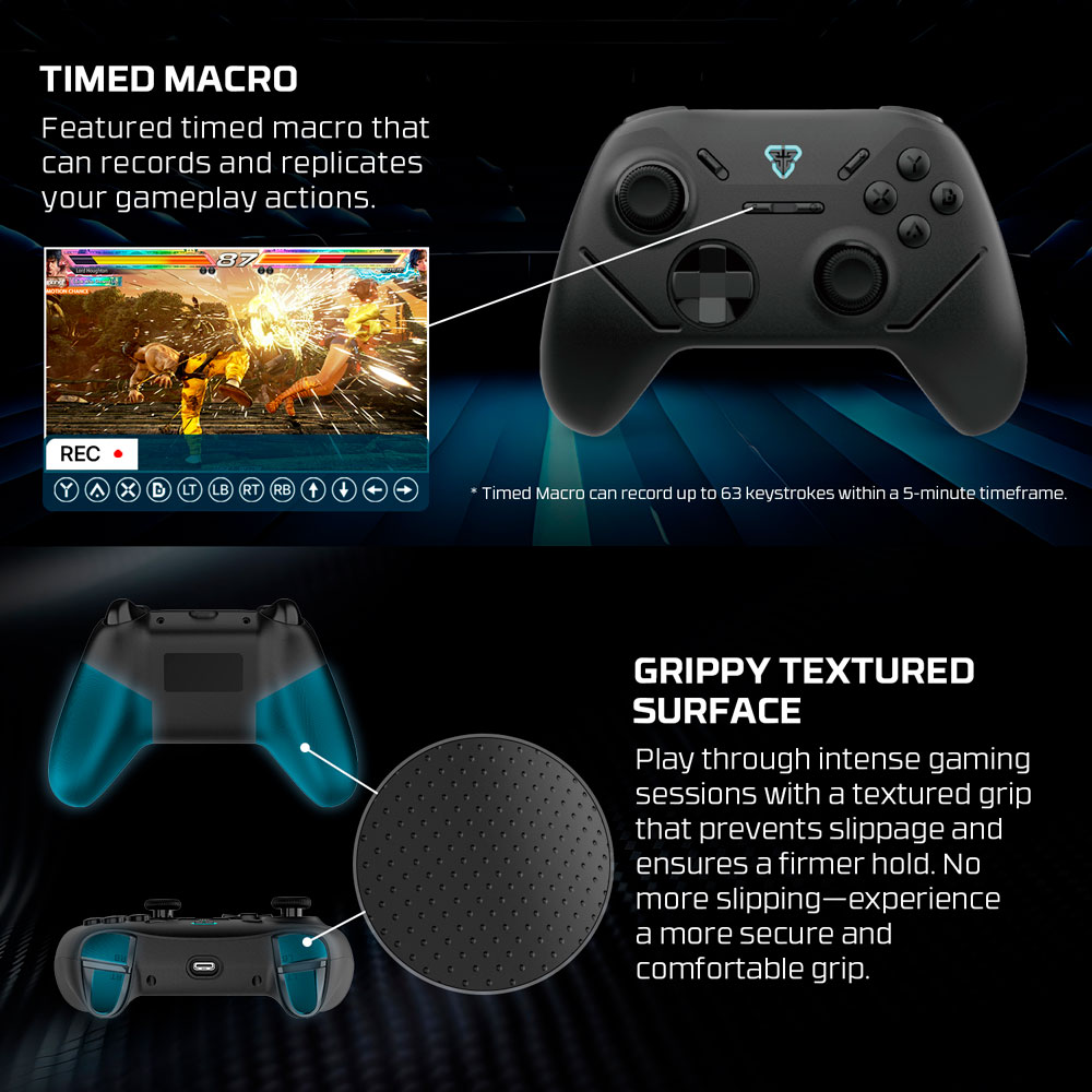 WGP13s SHOOTER III Black Control Inalámbrico Multiplataforma PC Switch Mobile Playstation 17