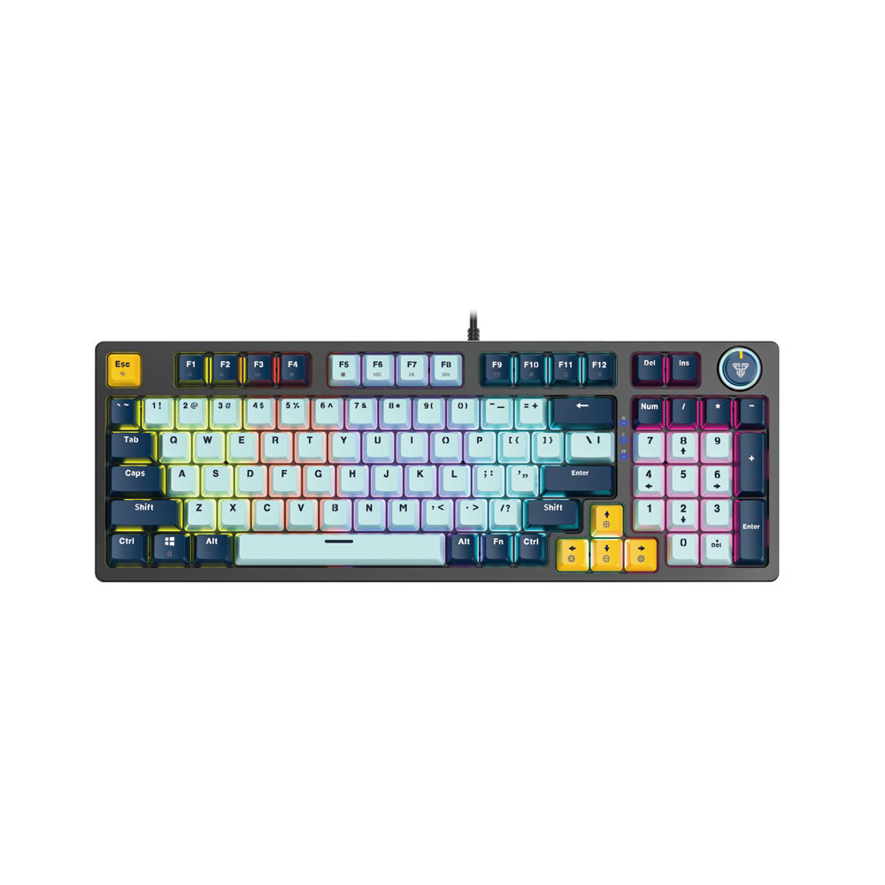 MK890V2 ATOM96 Sky Blue Teclado Mecánico 90% Hot-Swappable Layout USA 1