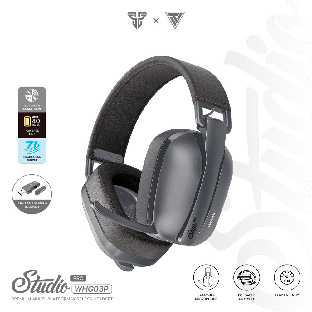 WHG03P STUDIO PRO Black Audífonos Inalámbricos 7.1 Virtual 23