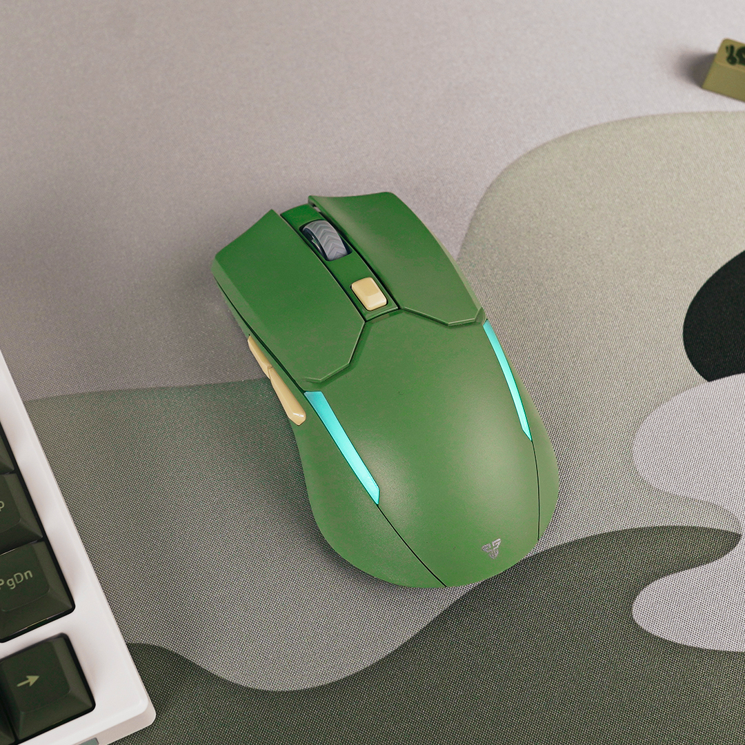 WGC2 VENOM II Vibe Edition Green Mouse Inalámbrico 4.000 DPI 6