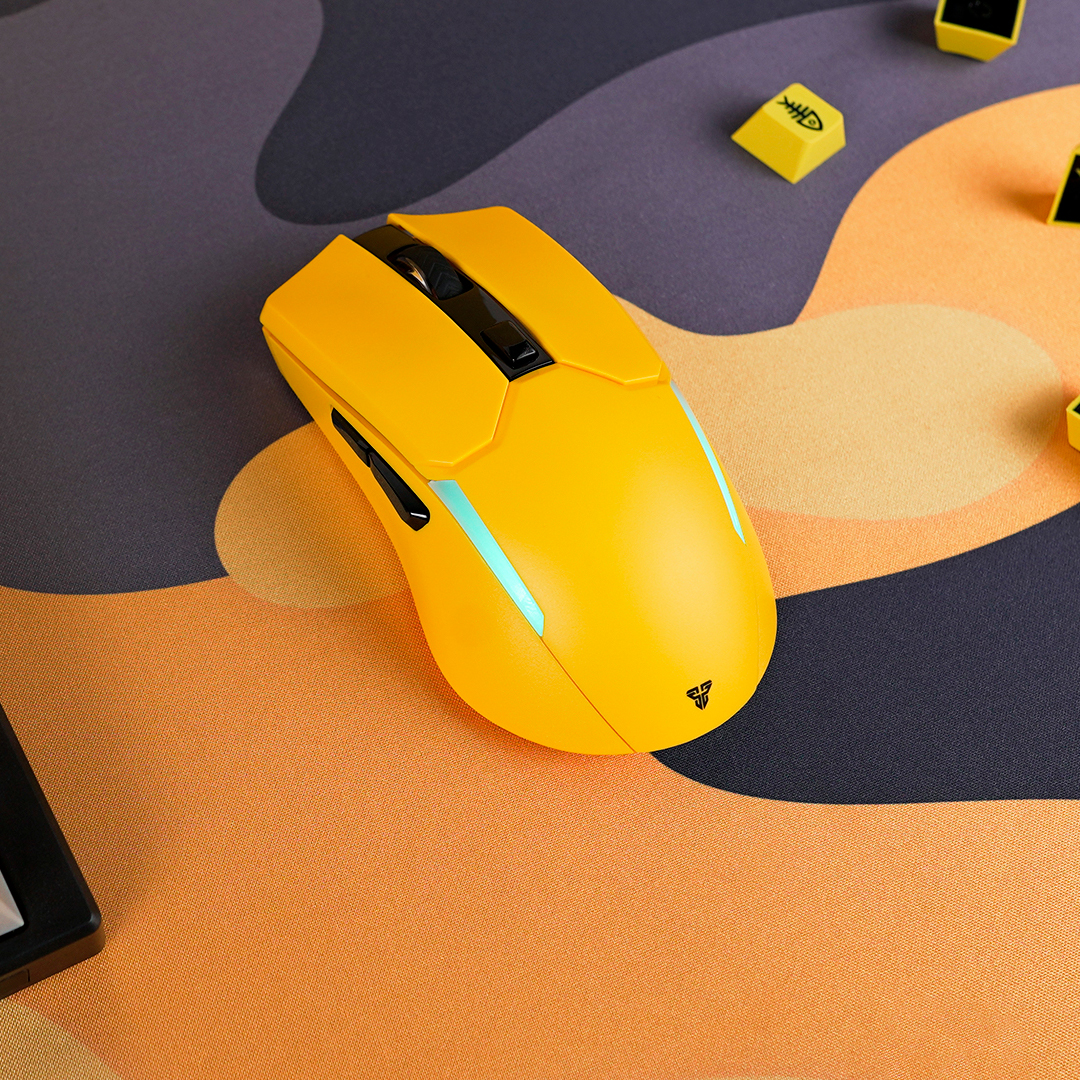 WGC2 VENOM II Vibe Edition Yellow Mouse Inalámbrico 4.000 DPI 6