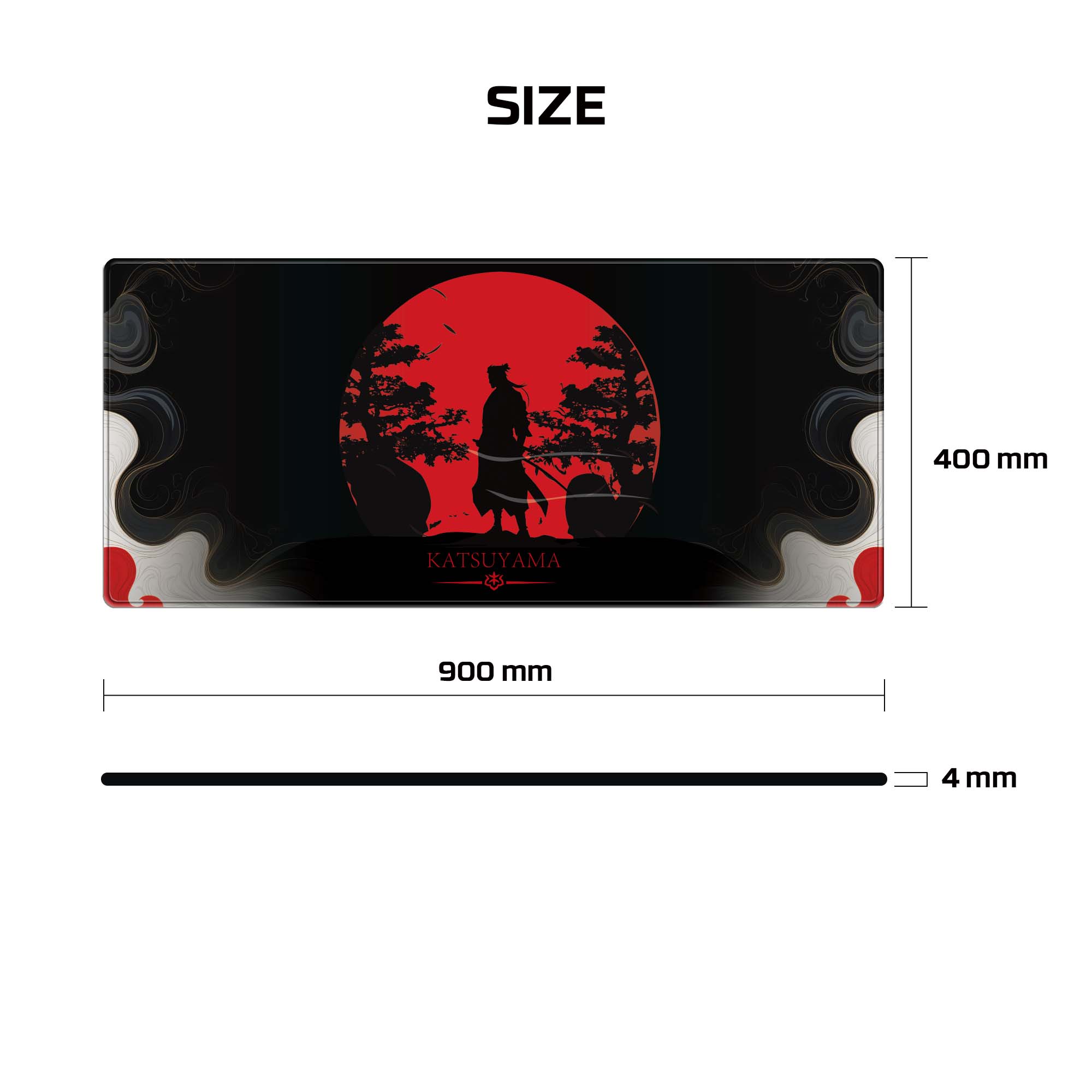 MP905 ATO Katsuyama Mousepad Deskmat Talla XL 5